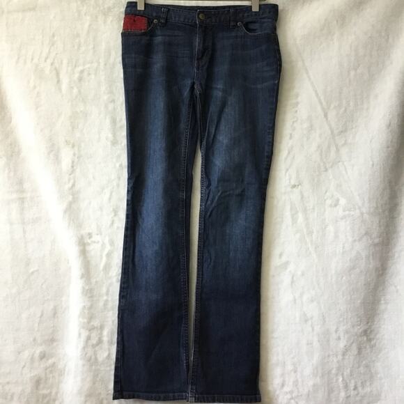 Ralph Lauren Girl Blue Straight Leg Jeans - Picture 1 of 16